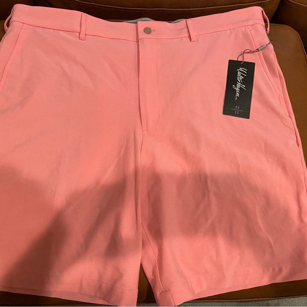 NWT! Walter Hagen Men's Pink Shorts 🩳 Sz 38